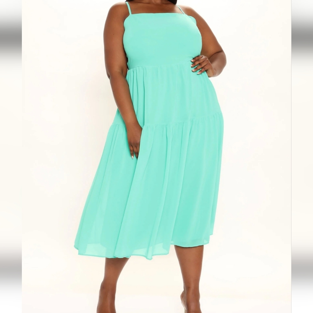 Brightside midi dress